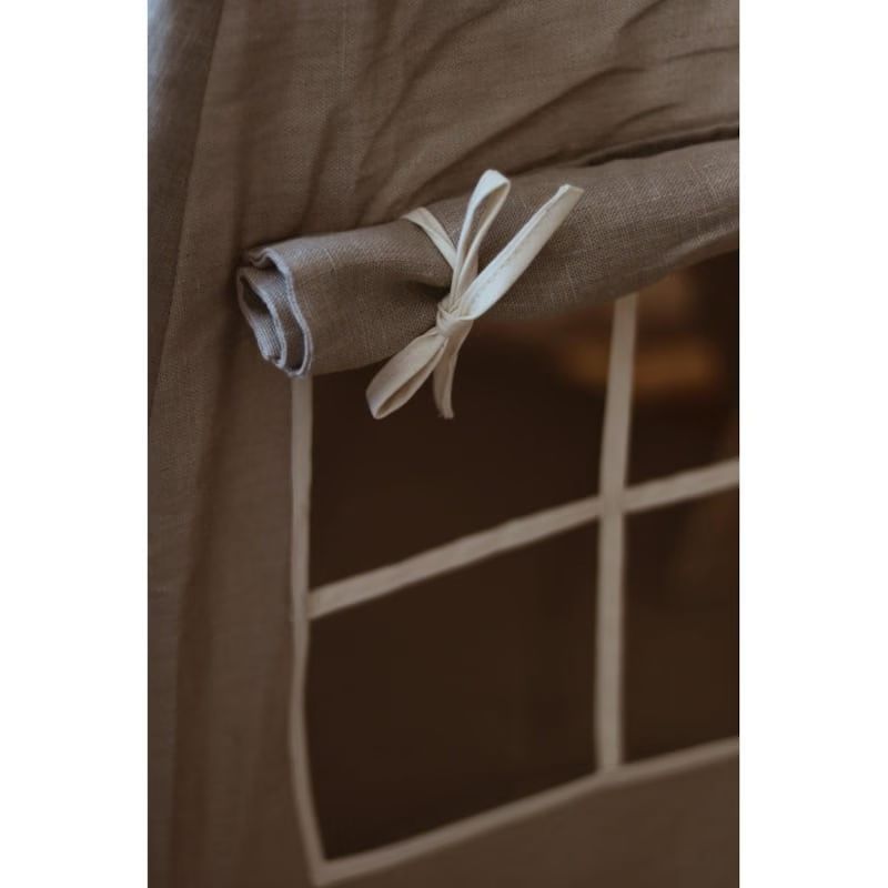 Tente tipi beige lin naturel (Moi Mili) - Image 3