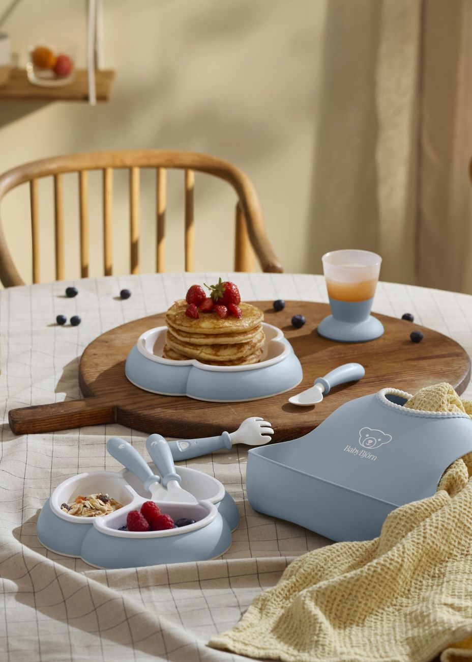 Ensemble repas, 8 pièces - Bleu pastel (BabyBjörn) - Image 3