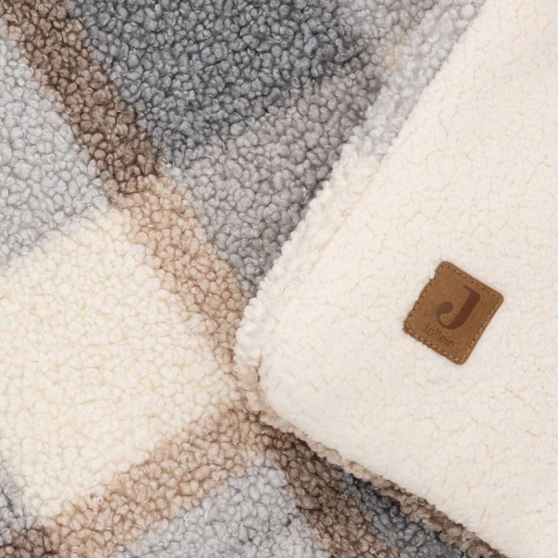 Tapis de jeu Check Boucle (100 x 100 cm) (Jollein) - Image 6