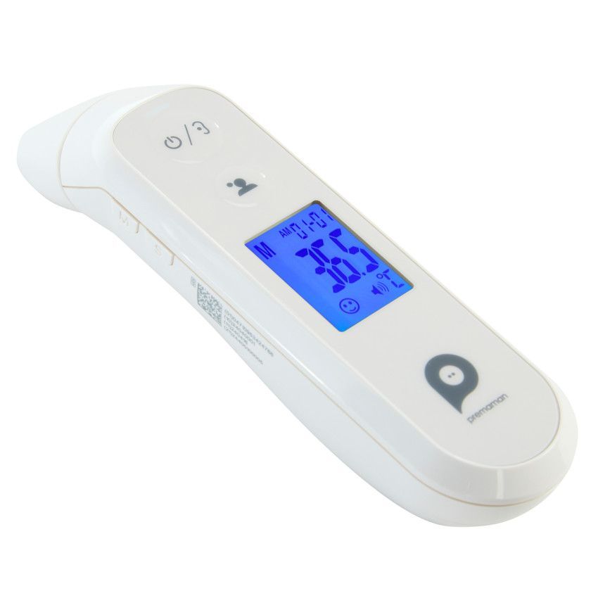 Thermomètre Infrarouge multifonctions - Blanc (Prémaman) - Image 1