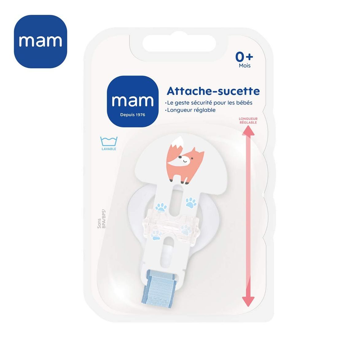 Attache sucette décor (Mam) - Image 3