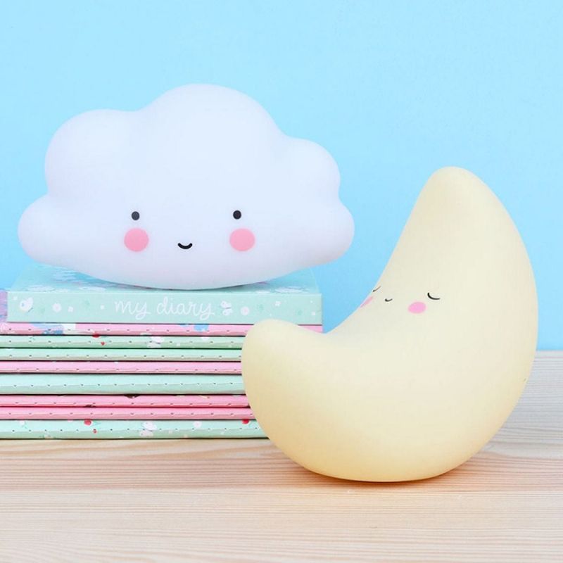Petite veilleuse nuage blanc (16 cm) (A Little Lovely Company) - Image 5
