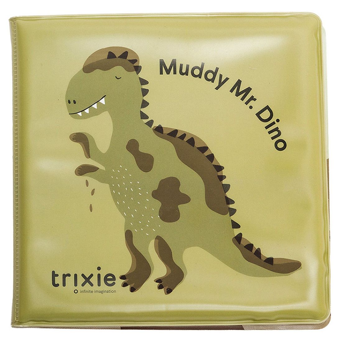 Livre de Bain Qui Change de Couleur - Les Aventures de Mr. Dino dans la Boue (Trixie) - Couverture