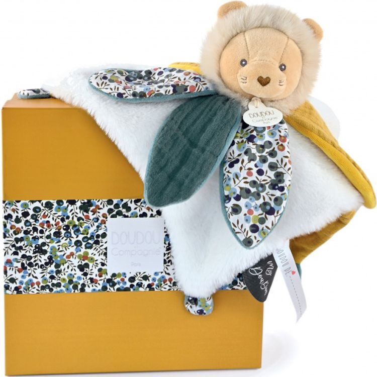 Doudou plat pétale Lion Boh'aime (27 cm) (Doudou Et Compagnie) - Couverture