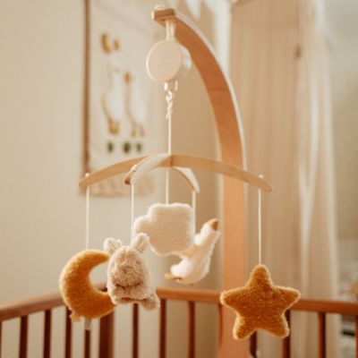 Mobile musical en bois FSC Newborn (Little Dutch) - Image 2