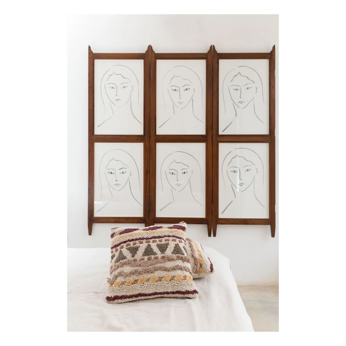 Lorena Canals x Smallable - Coussin carré Sistan Smallable x Lorena Canals (Lorena Canals x Smallable) - Couverture