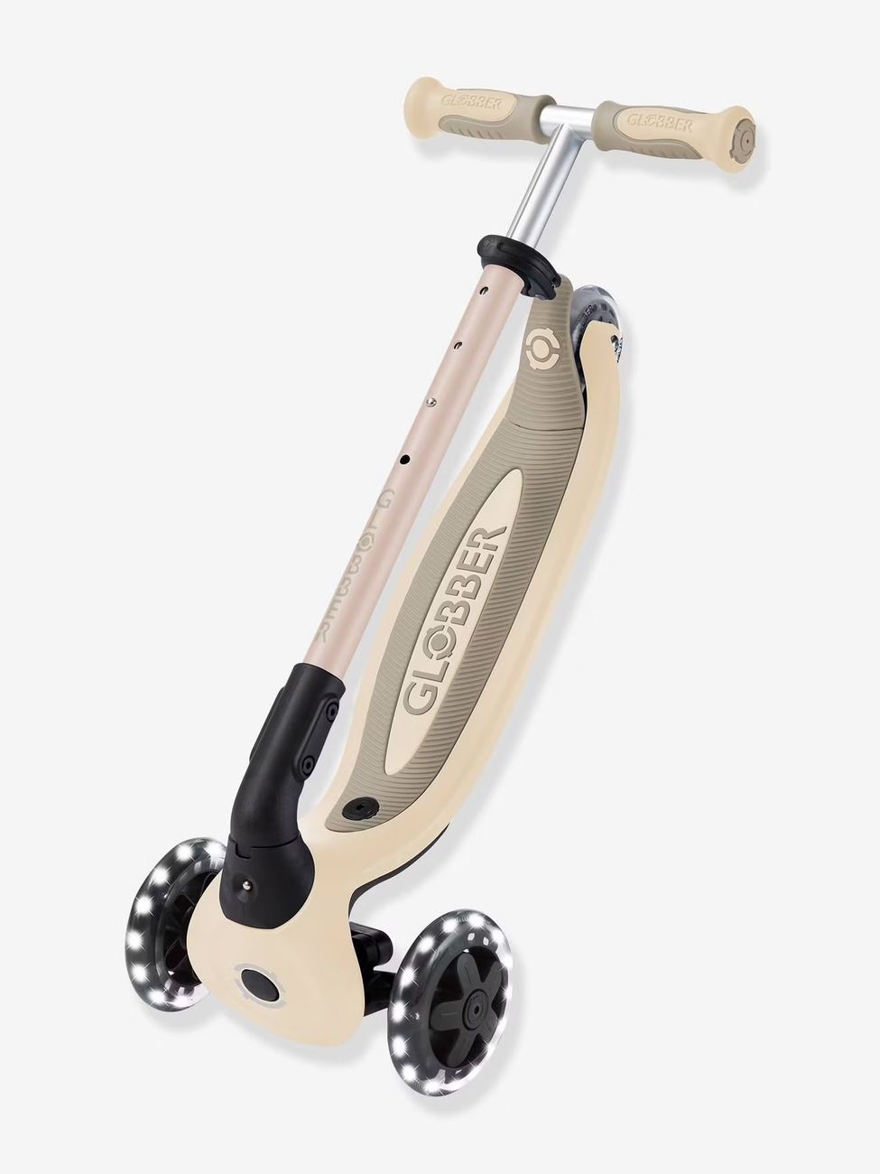 Trottinette Evolutive GO UP BABY 360 - beige (Globber) - Image 2