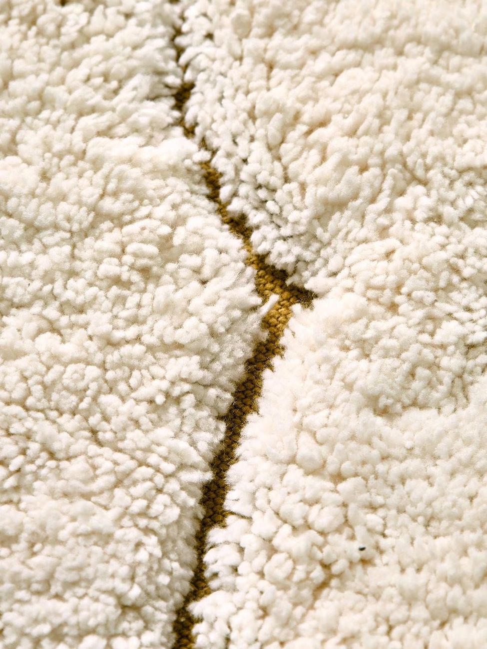Tapis rond Nuage beige (Vertbaudet) - Image 2