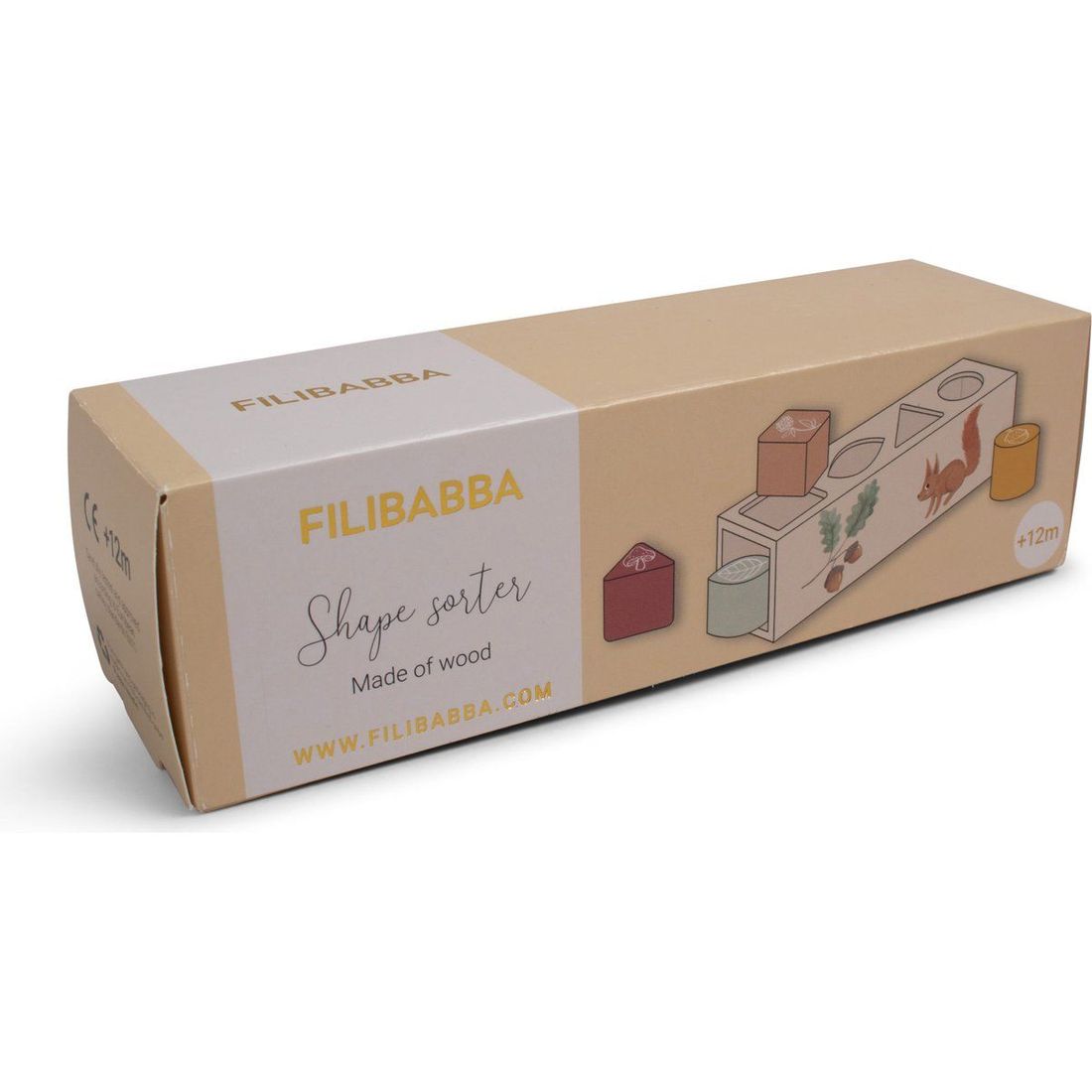 Jouet trieur de formes en bois (Filibabba) - Image 8