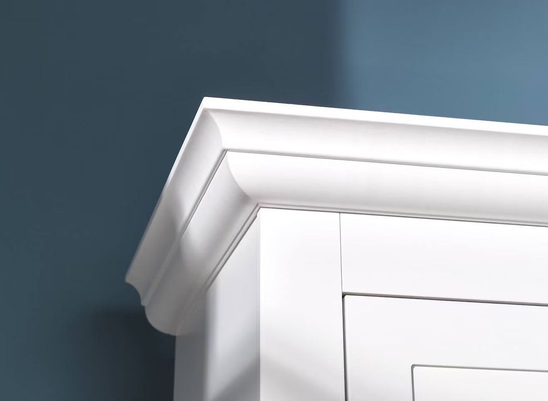 Armoire Occitane 2 Portes Blanc (Chambrekids) - Image 3