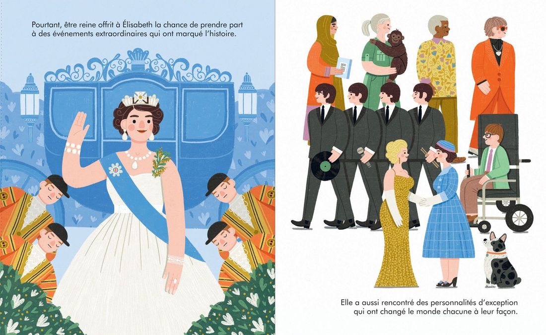 Livre Reine Elisabeth II (Petit Picotin) - Image 6