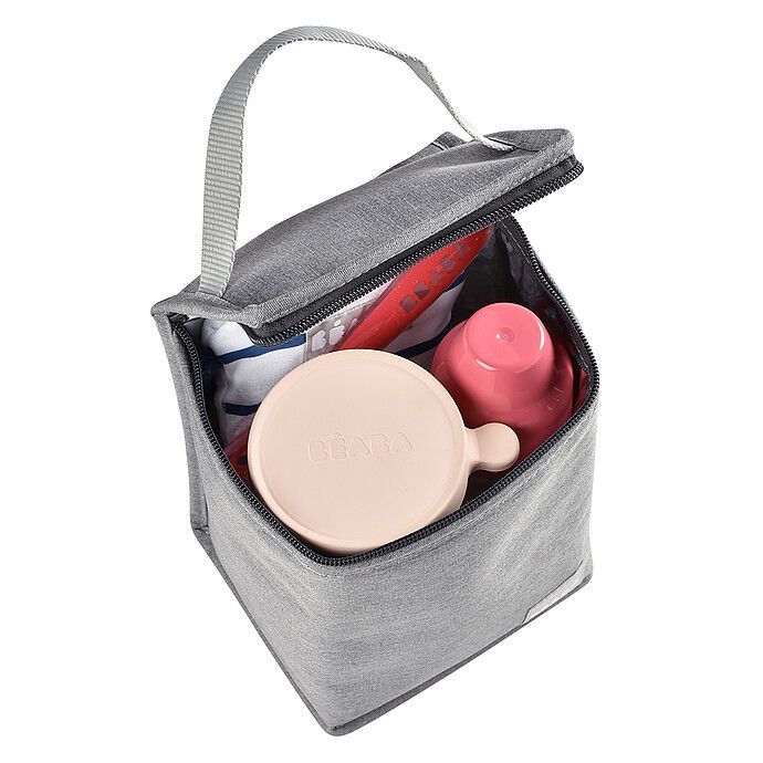 Pochette Repas Isotherme - Heather Grey (Béaba) - Image 1