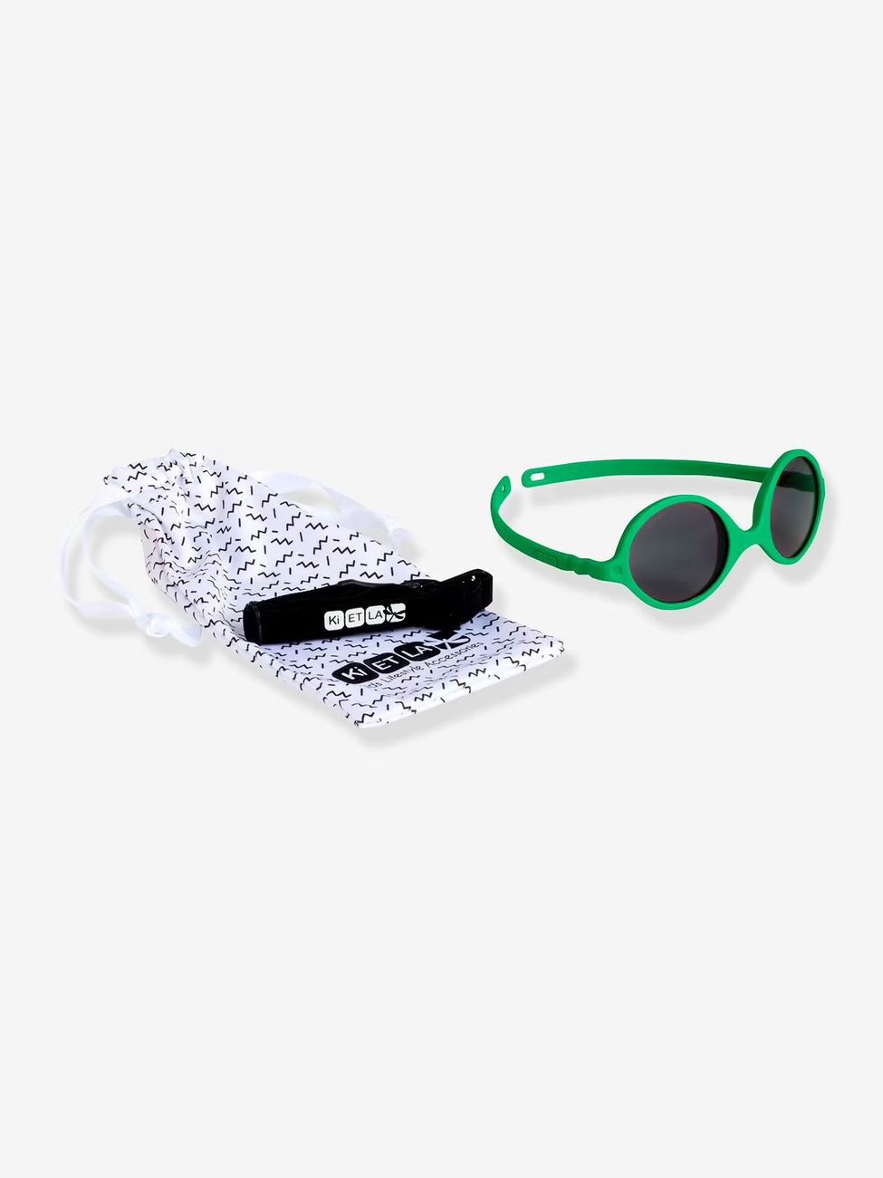 Lunettes de soleil Diabola 0-1 an vert (KI ET LA) - Couverture