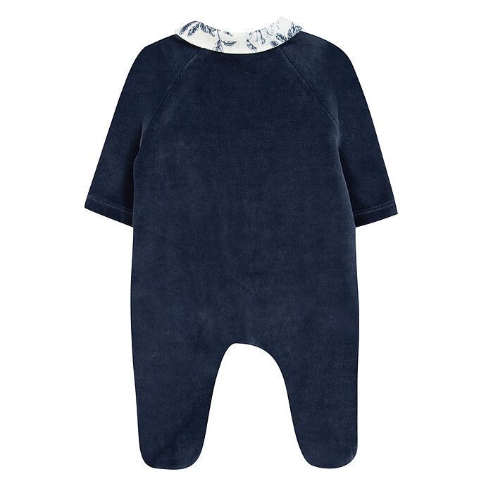 Pyjama Toile de Jouy Bleu - 1 Mois (Tartine et Chocolat) - Image 3
