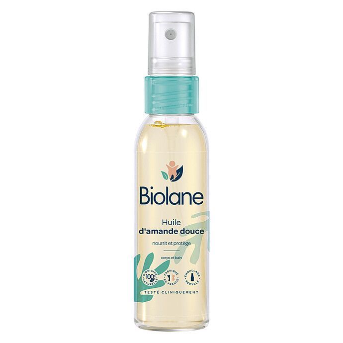 Huile d'Amande Douce - 75 ml (Biolane) - Image 2