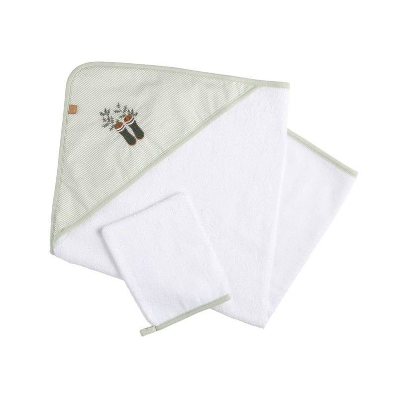 Cape de bain et gant Botanica (Sauthon) - Couverture