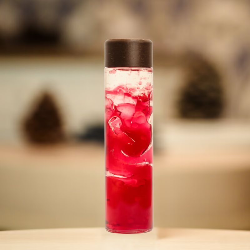 Bouteille sensorielle lampe à lave rouge (Ma Petite Malle d'Eveil) - Couverture