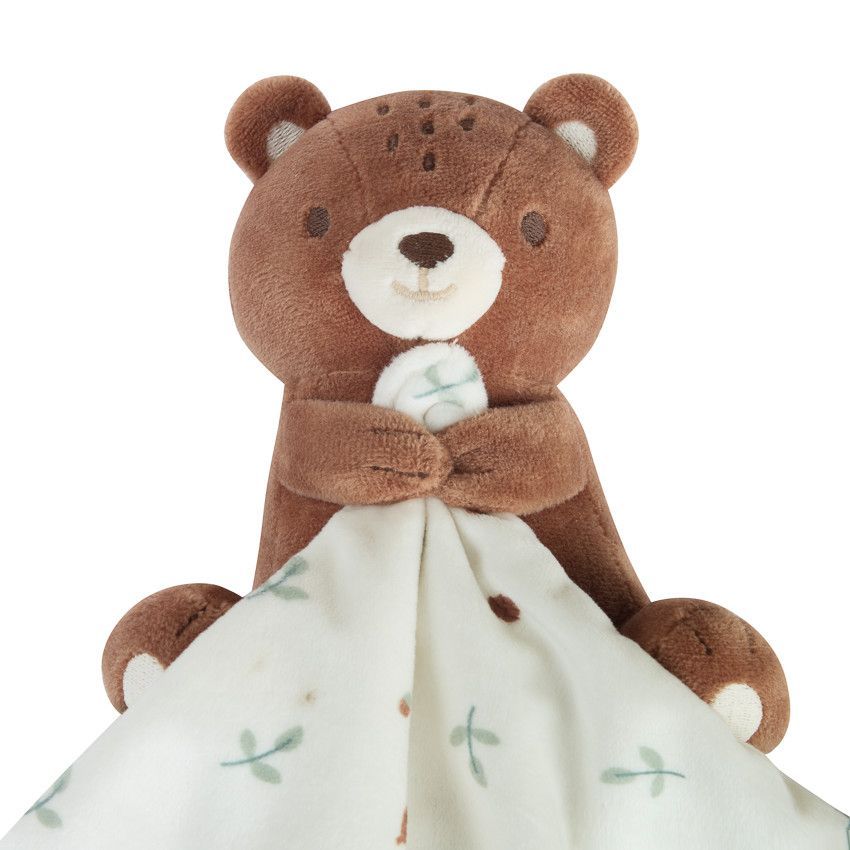 Doudou plat ourson Roi des Forêts - Marron (Prémaman) - Image 2