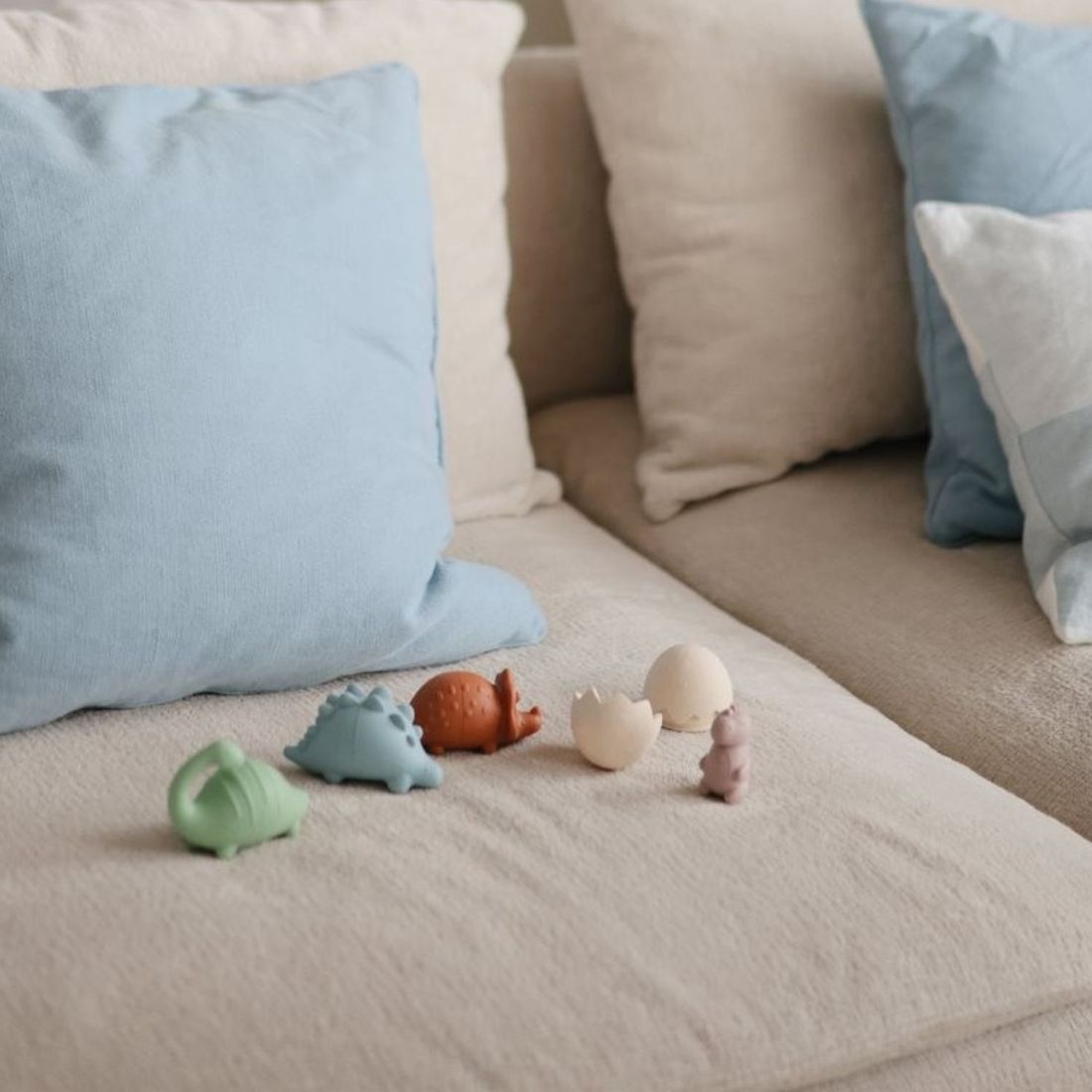 Lot de 4 jouets de bain Dino (Mushie) - Image 4