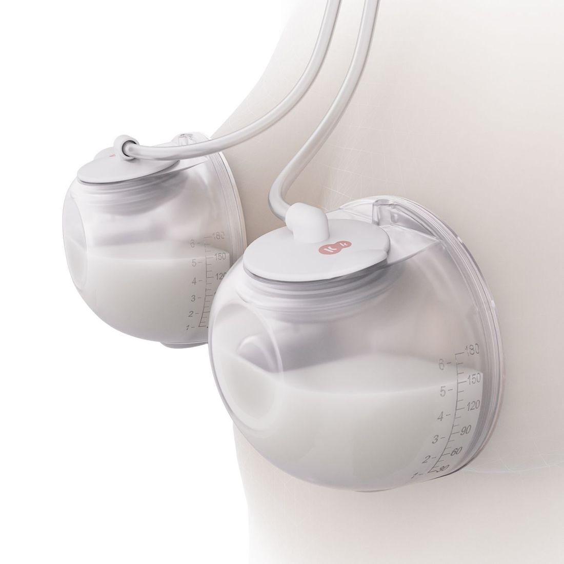 Tire-lait double mains libres GentleFlow Pink (Kinderkraft) - Image 7