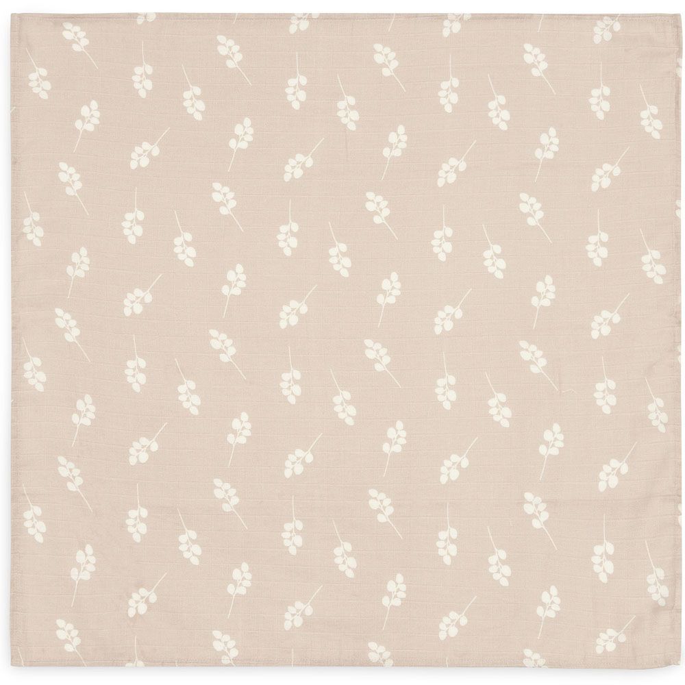 Lot de 3 langes en gaze de coton Twig Wild Rose (70 x 70 cm) (Jollein) - Image 4