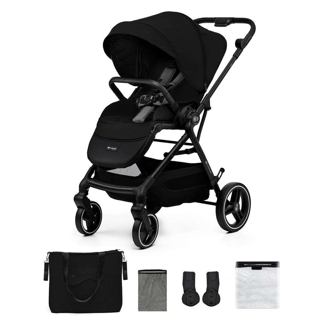 Poussette YOXI noir (Kinderkraft) - Image 1