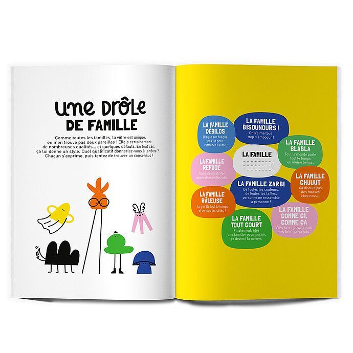 Livre à Compléter Ma Tribu Recomposée (Minus Editions) - Image 2
