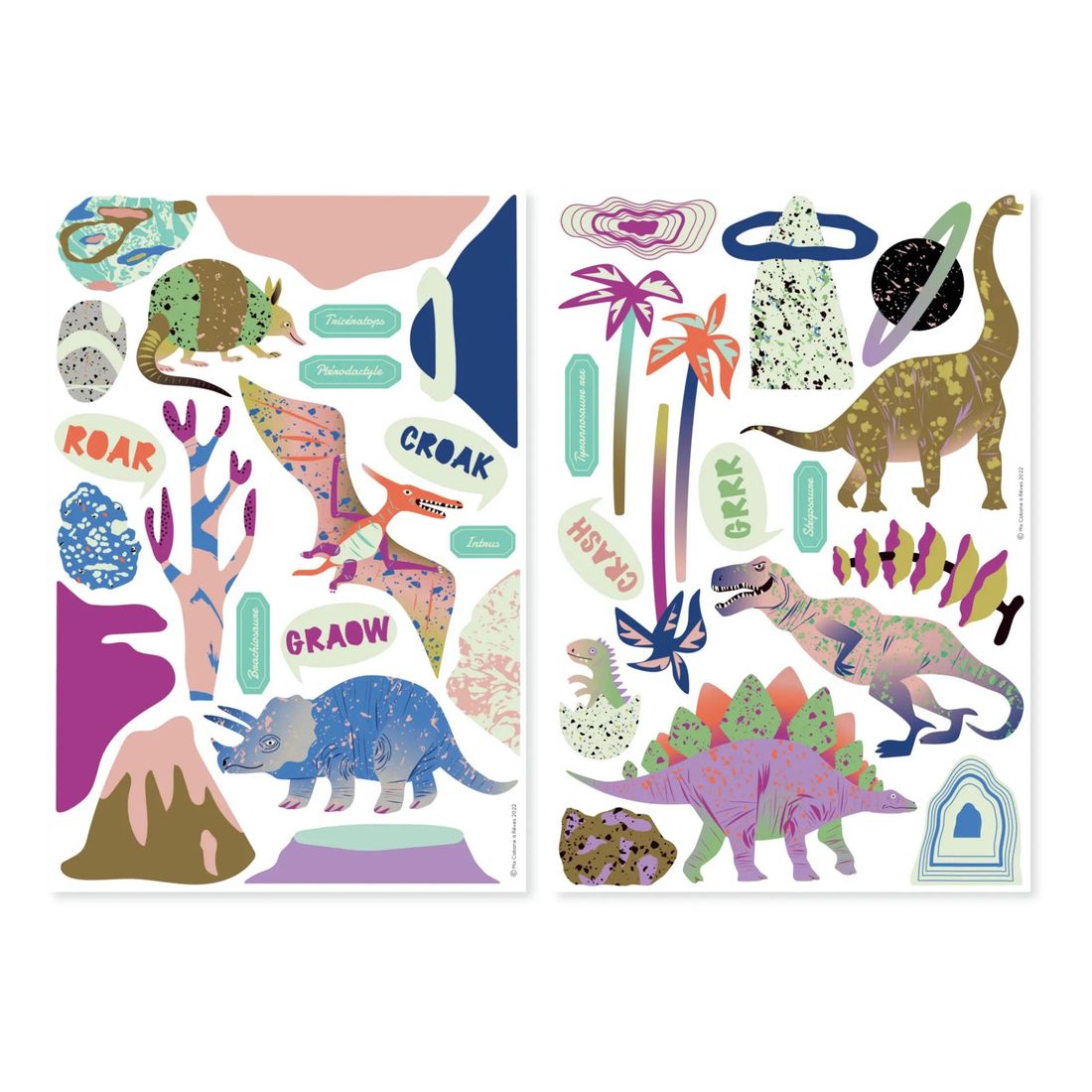 Ma Cabane à rêves - Magnets Dinosaures (Ma Cabane à rêves) - Couverture