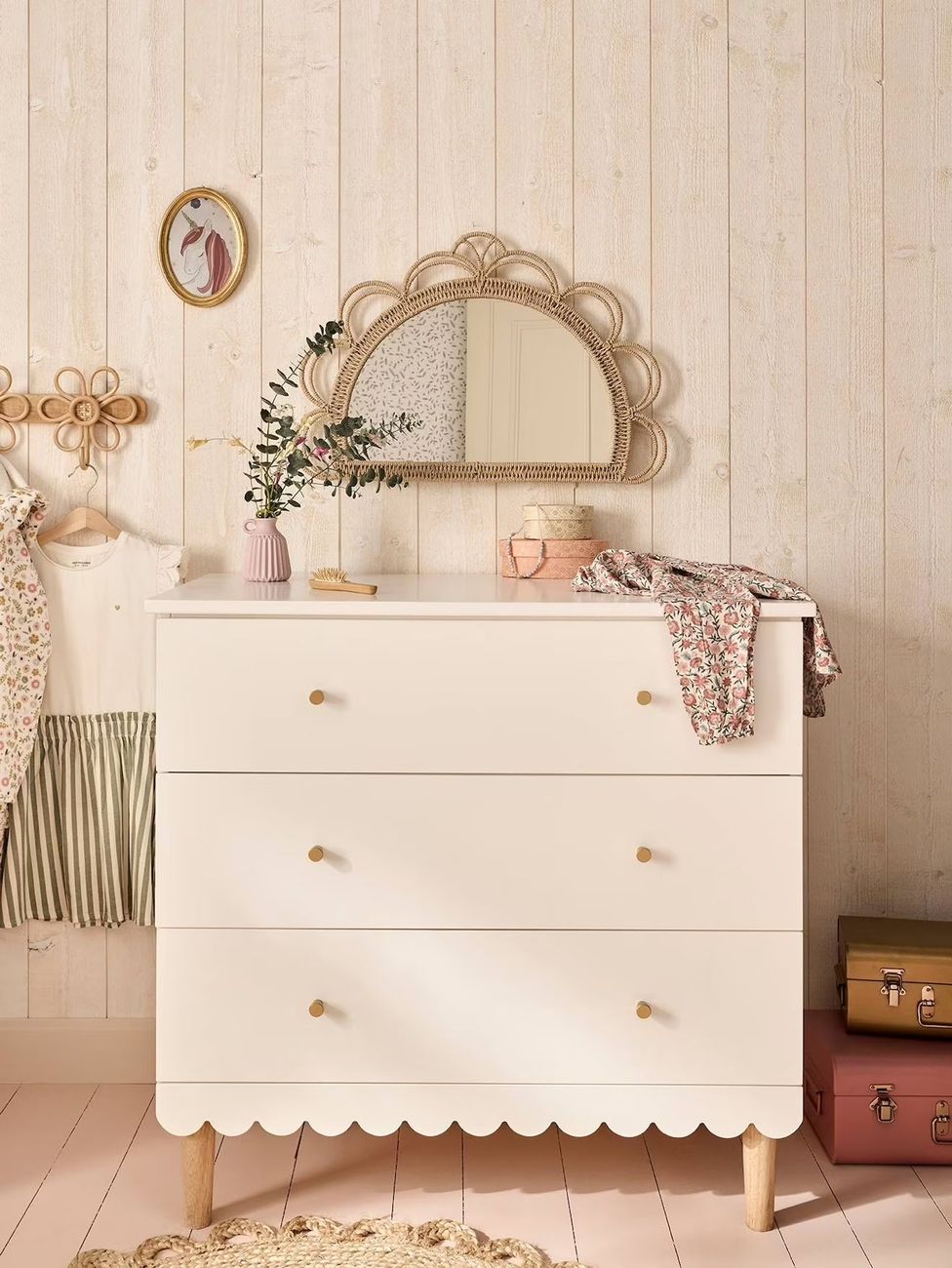 Commode LIGNE FESTON blanc (Vertbaudet) - Couverture