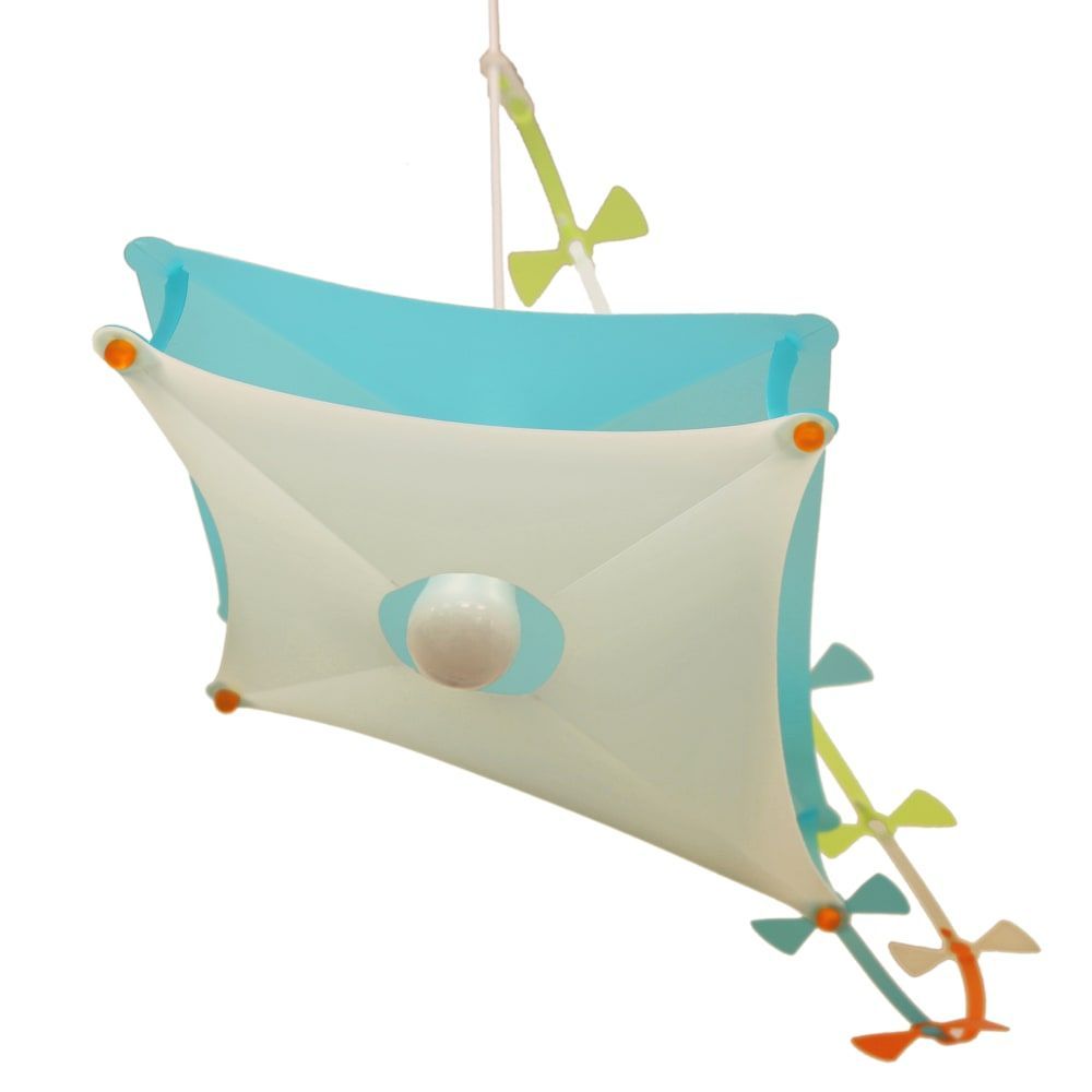 Suspension enfants Cerf-Volant Bleu 18cm (R&M Coudert) - Couverture