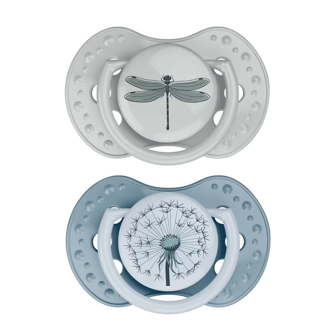 Lot De 2 Sucettes Dynamique Lovi Botanic Bleu (Difrax) - Image 1