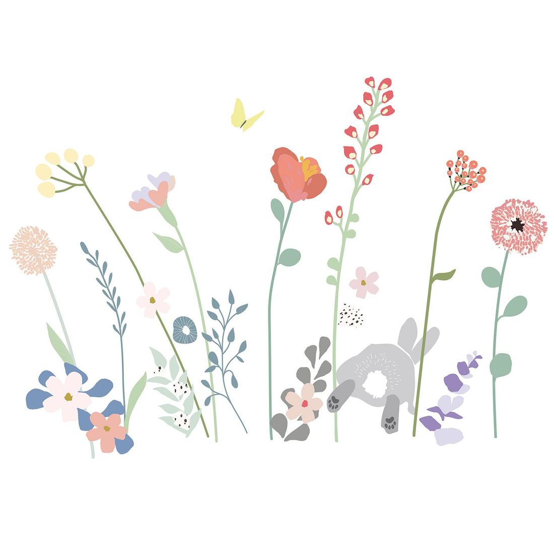 Sticker Easy fleurs des champs (MIMI'lou) - Image 1