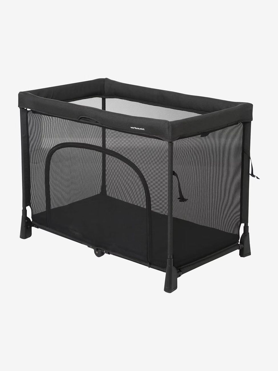 Lit Parapluie 3 en 1 Snooze & Play noir (Vertbaudet) - Image 1