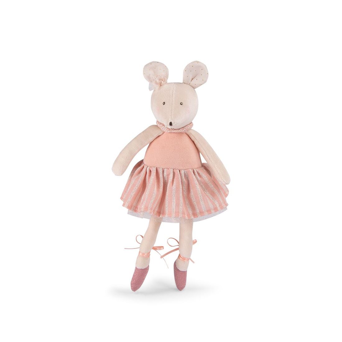 Peluche Souris rose (Moulin Roty) - Couverture