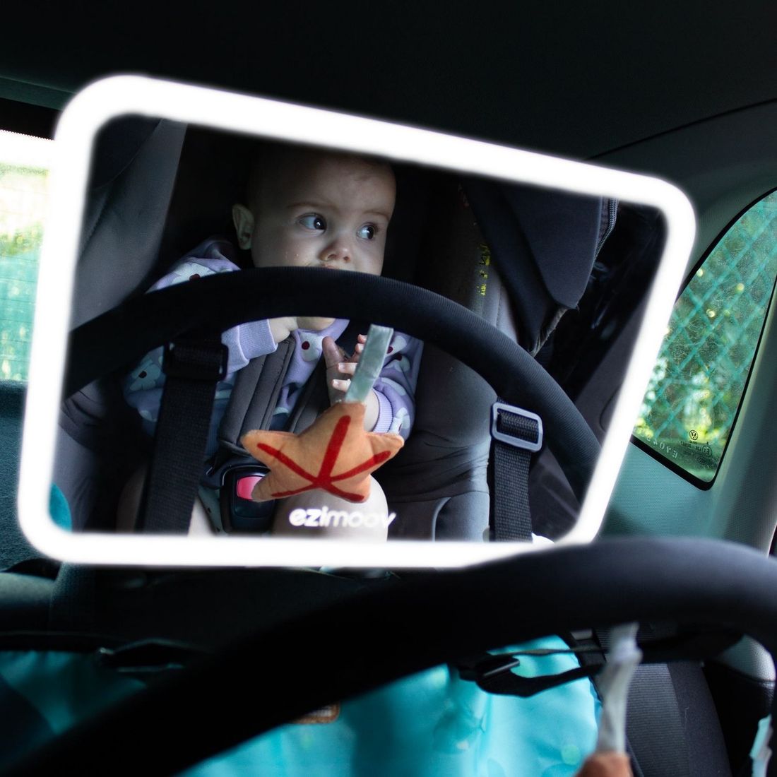 Miroir de voiture avec LED Ezi (Ezimoov) - Image 1