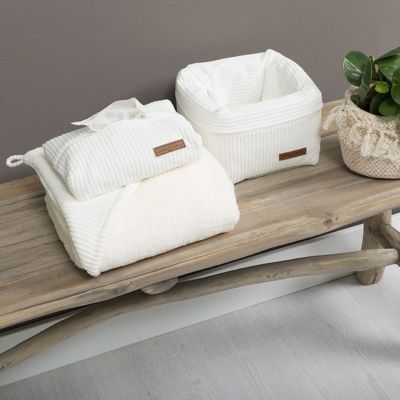 Panier de toilette Sense blanc (18 x 18 cm) (Baby's Only) - Image 3