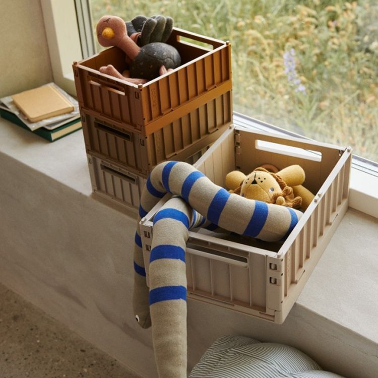 Lot de 2 caisses de rangement Weston M Sandy (Liewood) - Image 6