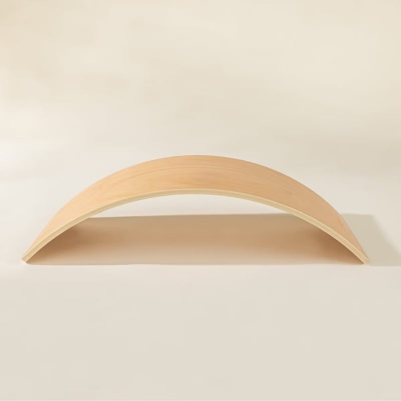 Planche d’équilibre montessori bois enfant – motricité & autonomie (Jouetapprends) - Image 1
