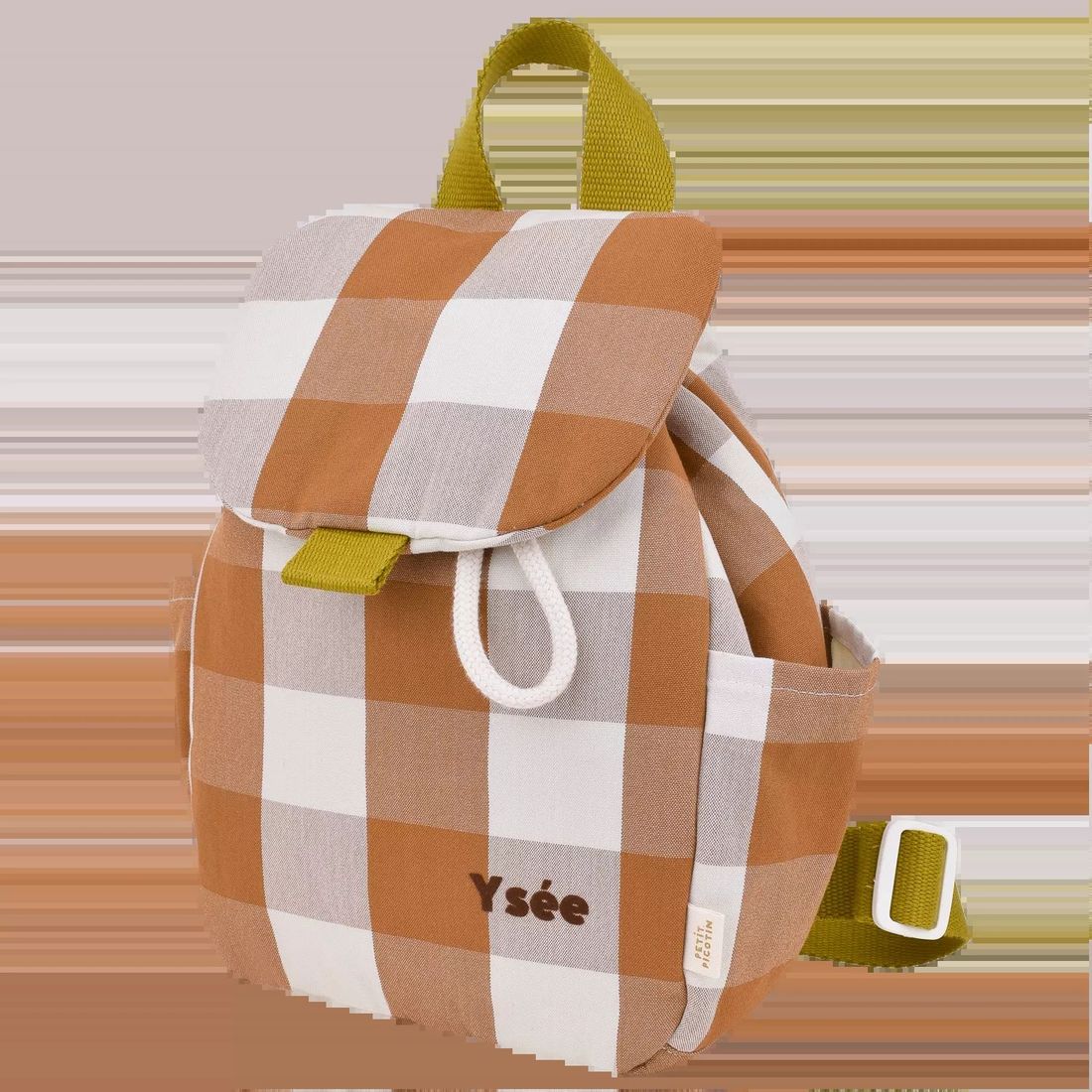 Paco le sac à dos à carreaux (Petit Picotin) - Image 1