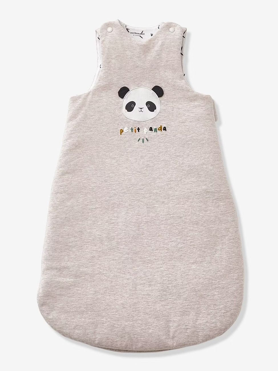 Gigoteuse Panda HANOÏ beige chiné (Vertbaudet) - Image 1