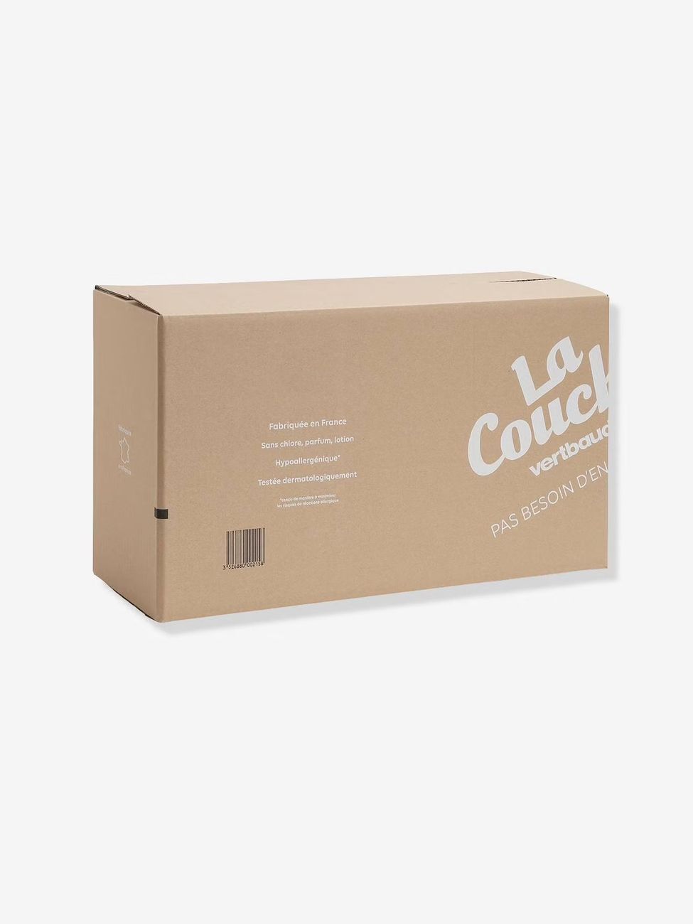 Box de 8 paquets de 27 couches T1 (de 2 à 5 kgs) blanc (Vertbaudet) - Image 2