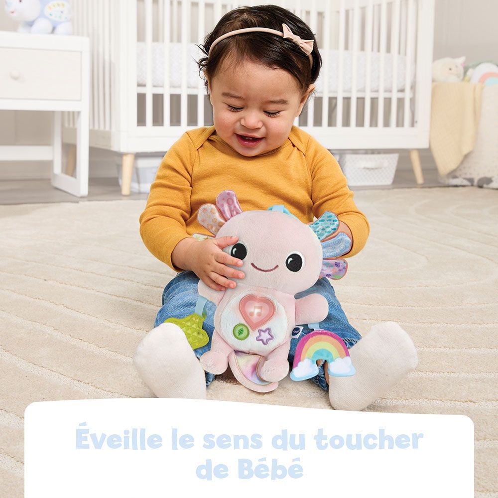 Peluche interactive Eliott Bébé Axolotl musical (VTech) - Image 2