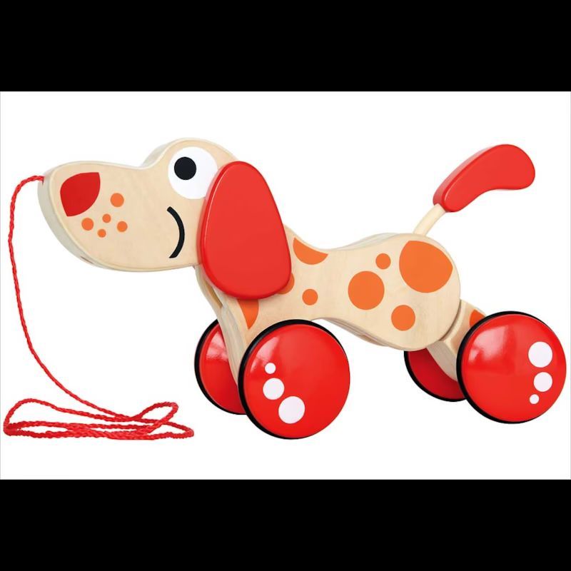 Chien à tirer en bois hape (Hape) - Image 1