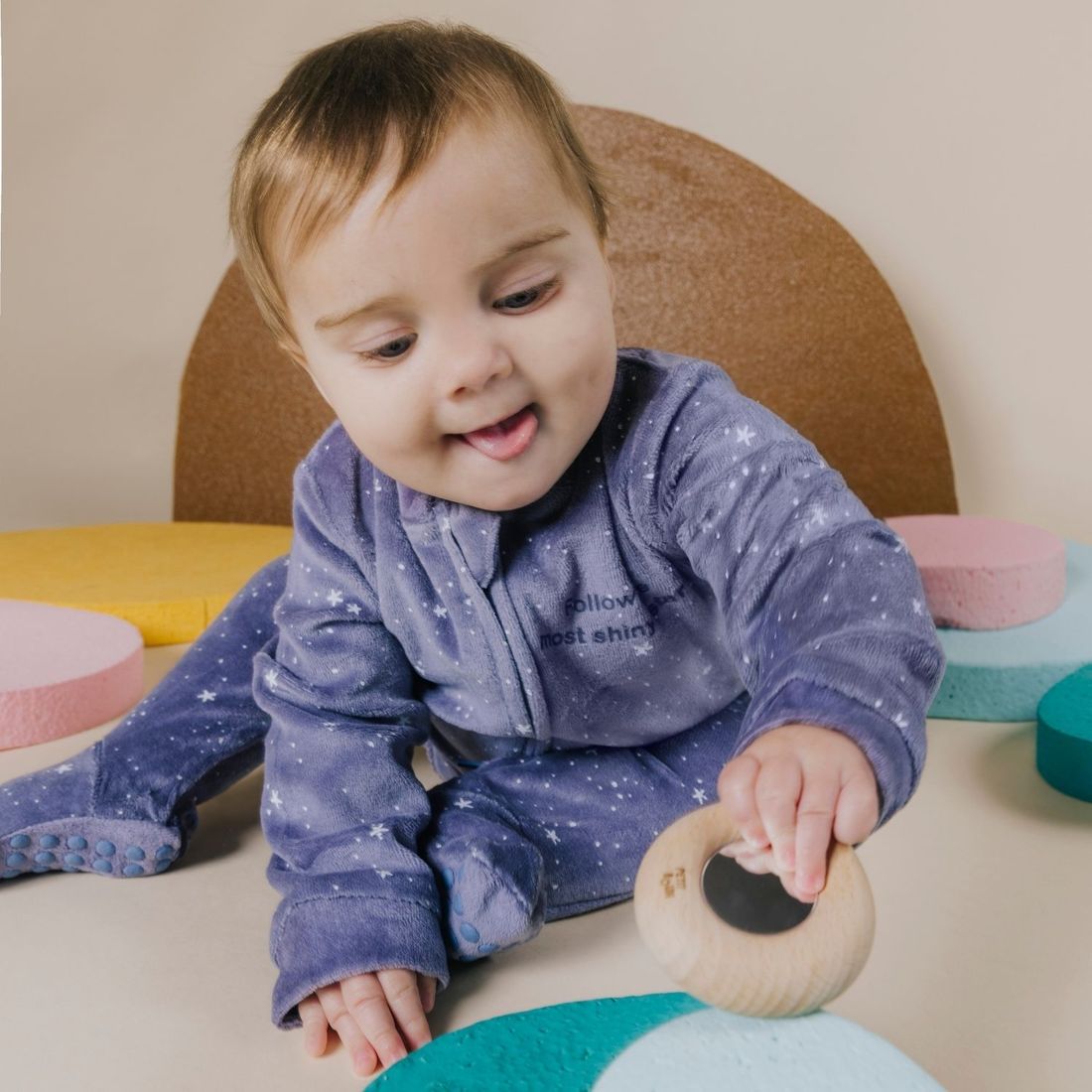 Hochet sensoriel Sensory Donut Reflect (Petit Boum) - Image 3