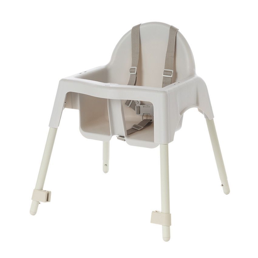 Chaise haute fixe 2 en 1 Capucine 2.0 beige - Ecru (Babycare) - Image 7