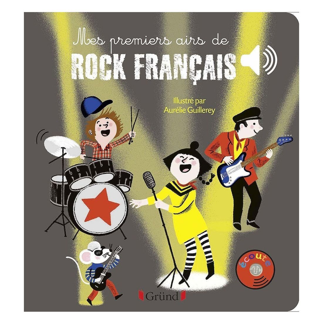 Mes Premiers Airs de Rock Français (Gründ) - Couverture