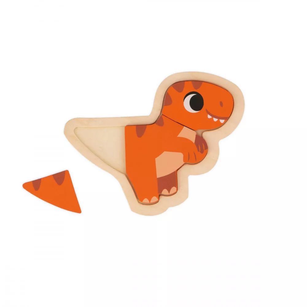 4 Puzzles Evolutifs Dinonaures (Janod) - Image 5