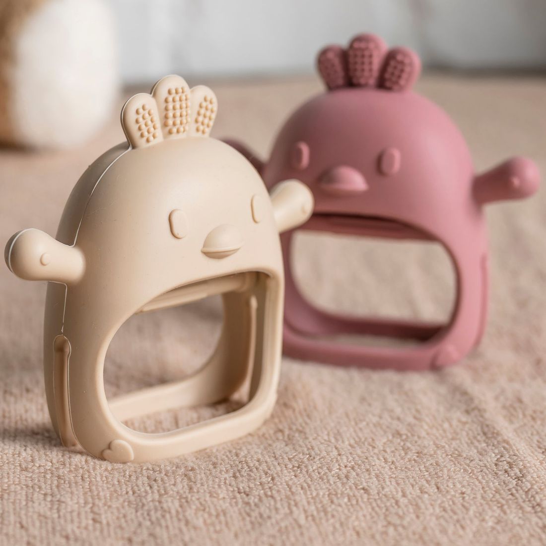 Moufle de dentition Vieux Rose (Nattou) - Image 3