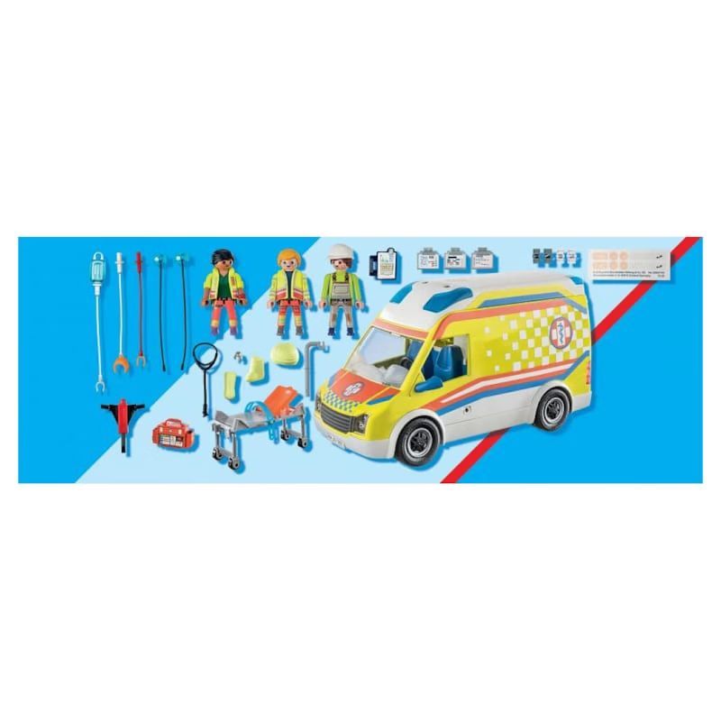 Ambulance effets lumineux (Playmobil) - Image 2