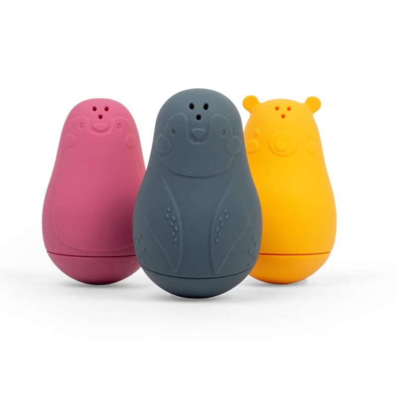 Jouet de copains de bain en silicone (Bigjigs Toys) - Couverture